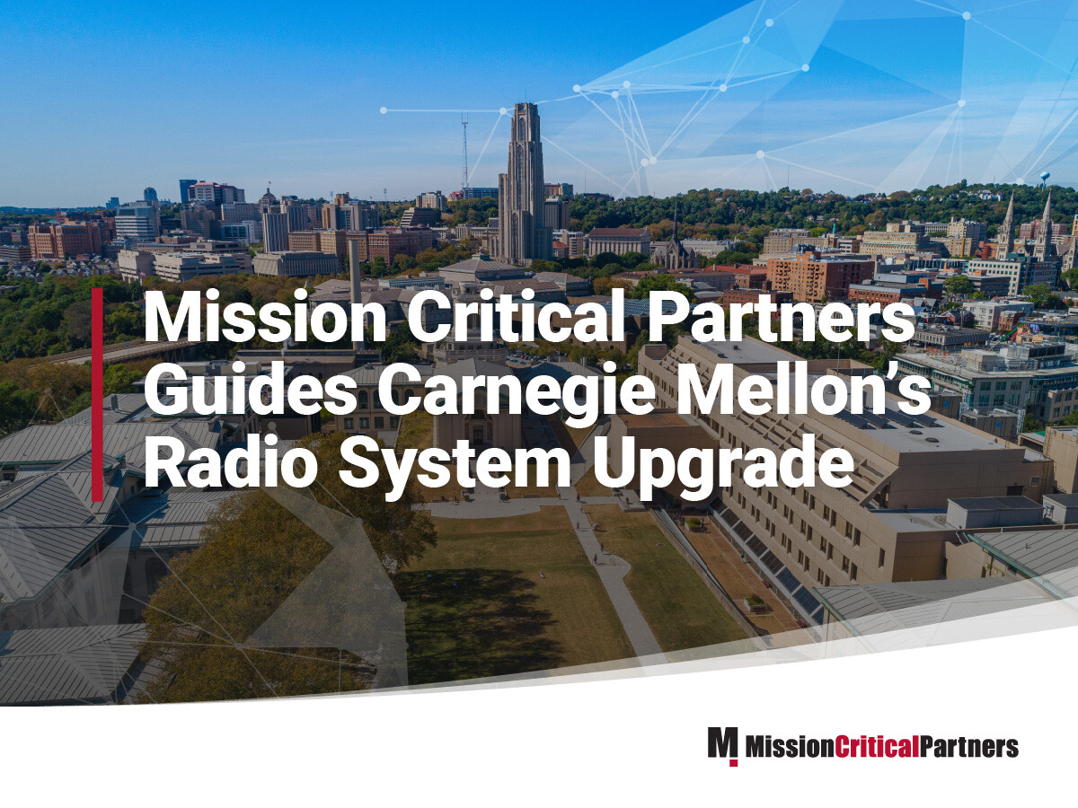 Mission Critical Partners guides radio system upgrade for university police department