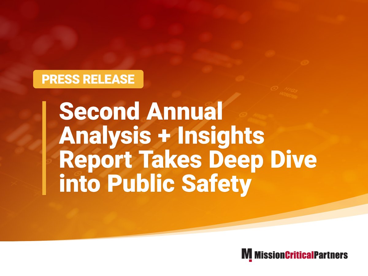 Second Annual Analysis + Insights Report Takes Deep Dive into Public Safety