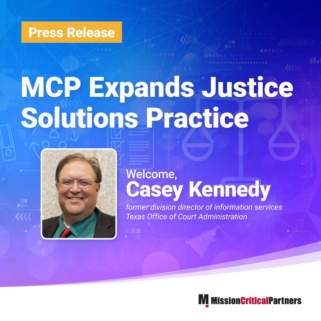 Mission Critical Partners appoints former Texas Office of Court Administration IT leader Casey Kennedy