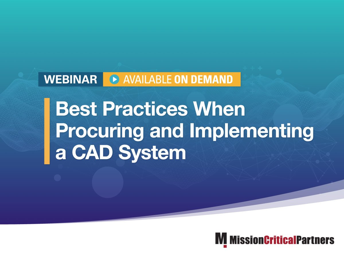 Best Practices When Procuring and Implementing a CAD System