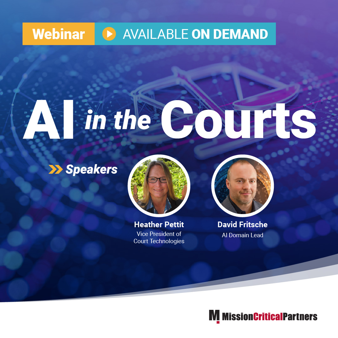 On-Demand Webinar: AI in the Courts