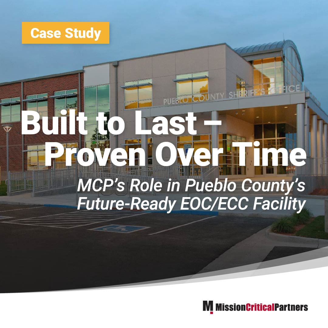 Built to Last—Proven Over Time: MCP’s Role in Pueblo County’s Future-Ready EOC/ECC Facility